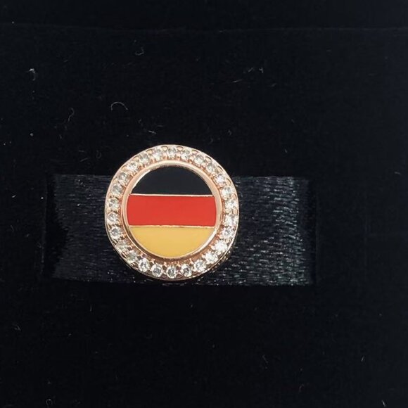 ✨🔥Pandora Germany Flag Exclusive Charm Bead - Picture 1 of 4
